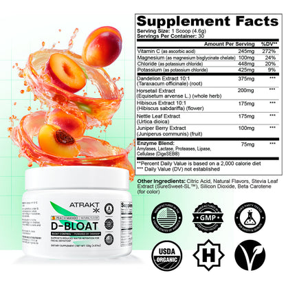 D-BLOAT | From puffy face to sharp jawline. Just mix it in water