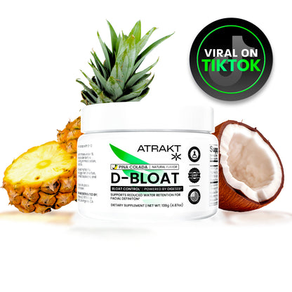D-BLOAT | From puffy face to sharp jawline. Just mix it in water