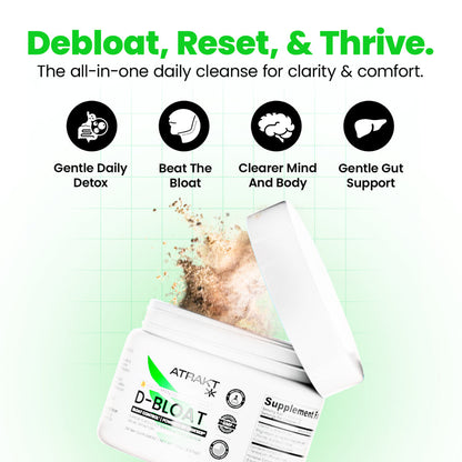 D-BLOAT | From puffy face to sharp jawline. Just mix it in water