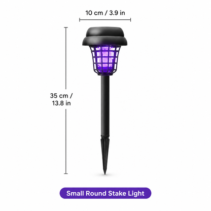 Solar Powered Mosquito Zapper |  Enjoy Your Backyard in the Evening. Without Spray. Without Plugs