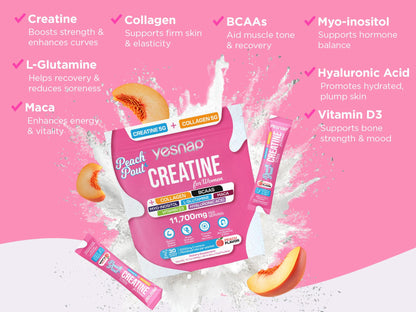 PeachPout Creatine for Women